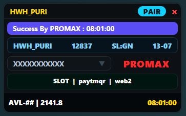 Live Booking Result 1