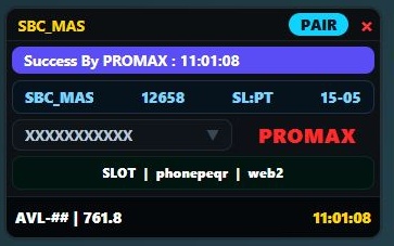 Live Booking Result 6
